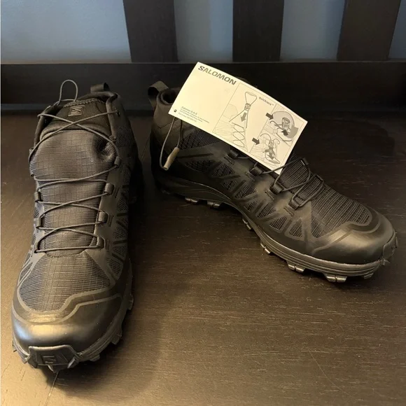 Salomon Speed Assault 2 Black Unisex Tactical Boots Men’s Size 10 - Picture 5 of 12